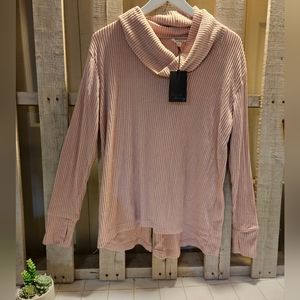 Jane and delaney pink pullover NWT